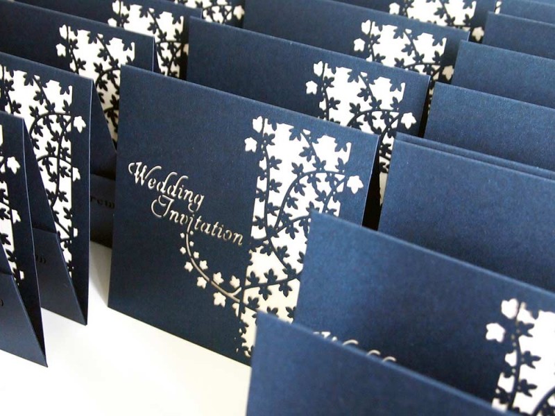 Bespoke Laser Cut Wedding Invitations UK Intricate Creations