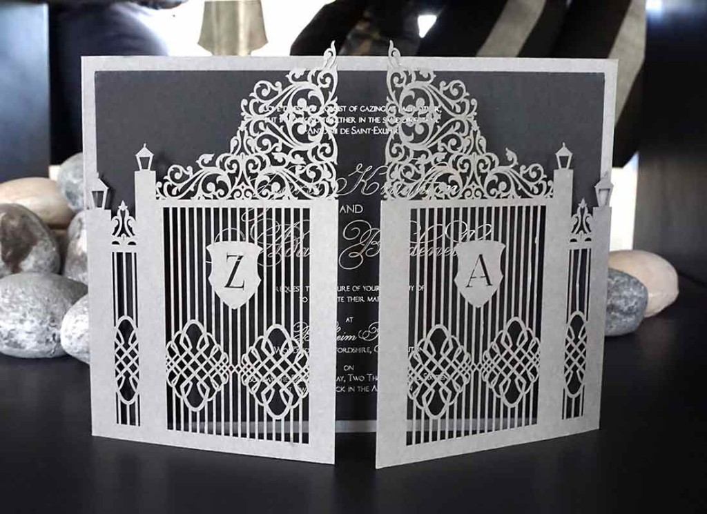 Bespoke Laser Cut Wedding Invitations UK | Intricate Creations